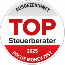 Logo TOP Steuerberater Foucs Money 2025