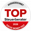 Logo TOP Steuerberater Foucs Money 2026