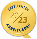 Logo Exzellenter Arbeitgeber 2023